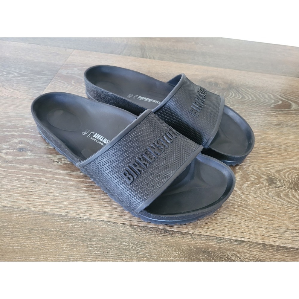 Birkenstock‎ Barbados EVA Black Slide Sandals Mens 10 Womens 12 EU 43 #3